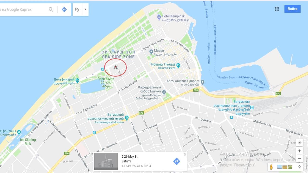 Batusihotel Батумі Екстер'єр фото